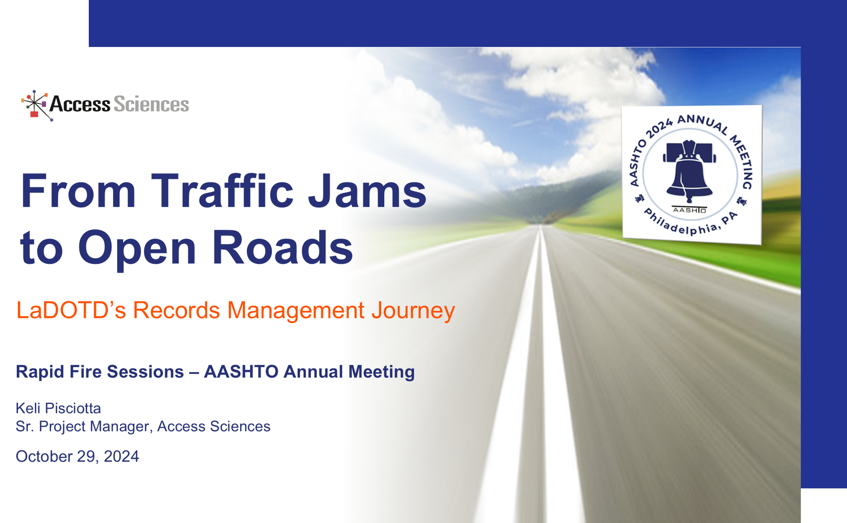 Use Case: LaDOTD’s Records Management Journey